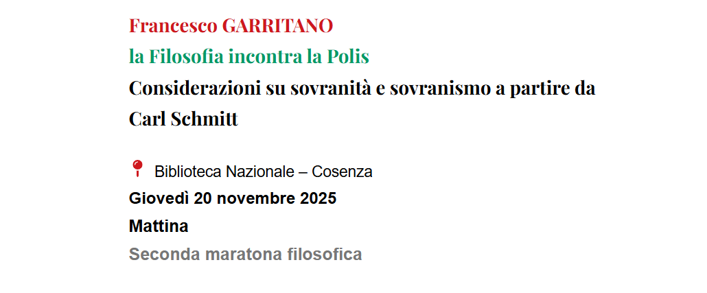 La Filosofia incontra la Polis